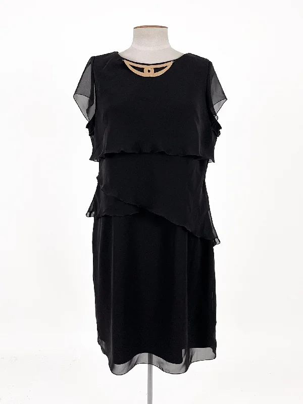 Laura K | Black Cocktail/Workwear Dress | Size 18