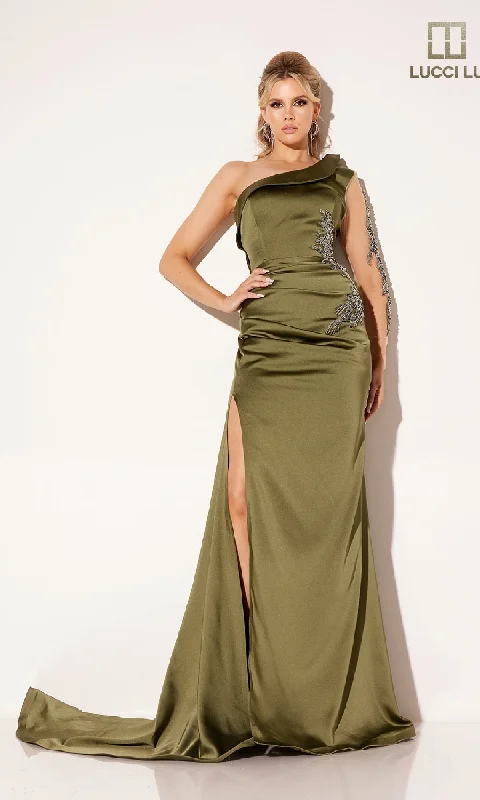 Long Formal Dress: Lucci Lu C8094