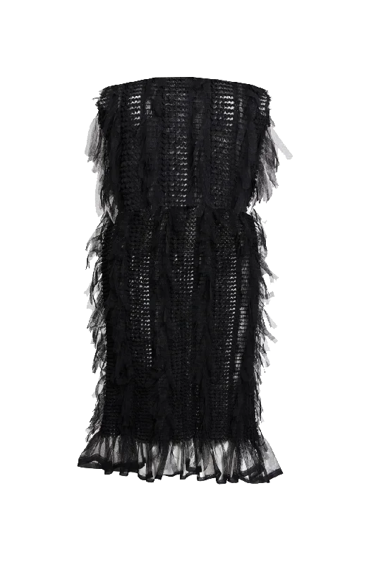 Goddess Tube Dress Black