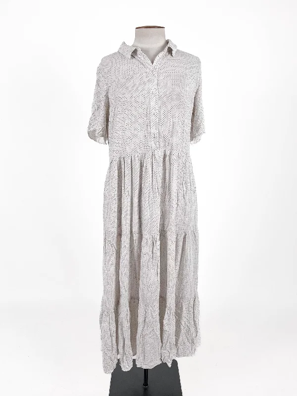 Glassons | White Casual/Workwear Dress | Size 12