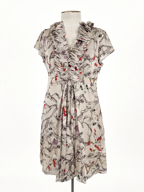 Ted Baker | Multicoloured Cocktail Dress | Size S