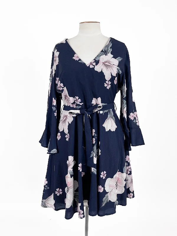 Pagani | Navy Casual/Workwear Dress | Size 14
