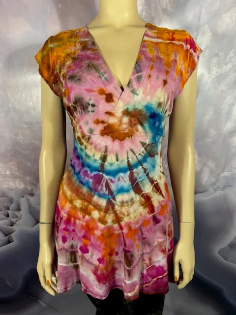 Small Tyrannosaurus Dyes Ladies VaVaVoom Top/Dress #4