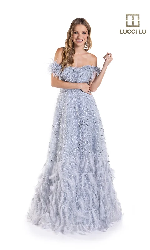 Long Prom Dress: Lucci Lu C8052