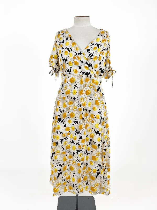 Capture | Yellow Casual Dress | Size 14