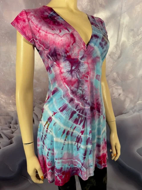 Extra Small Tyrannosaurus Dyes Ladies VaVaVoom Top/Dress  #3