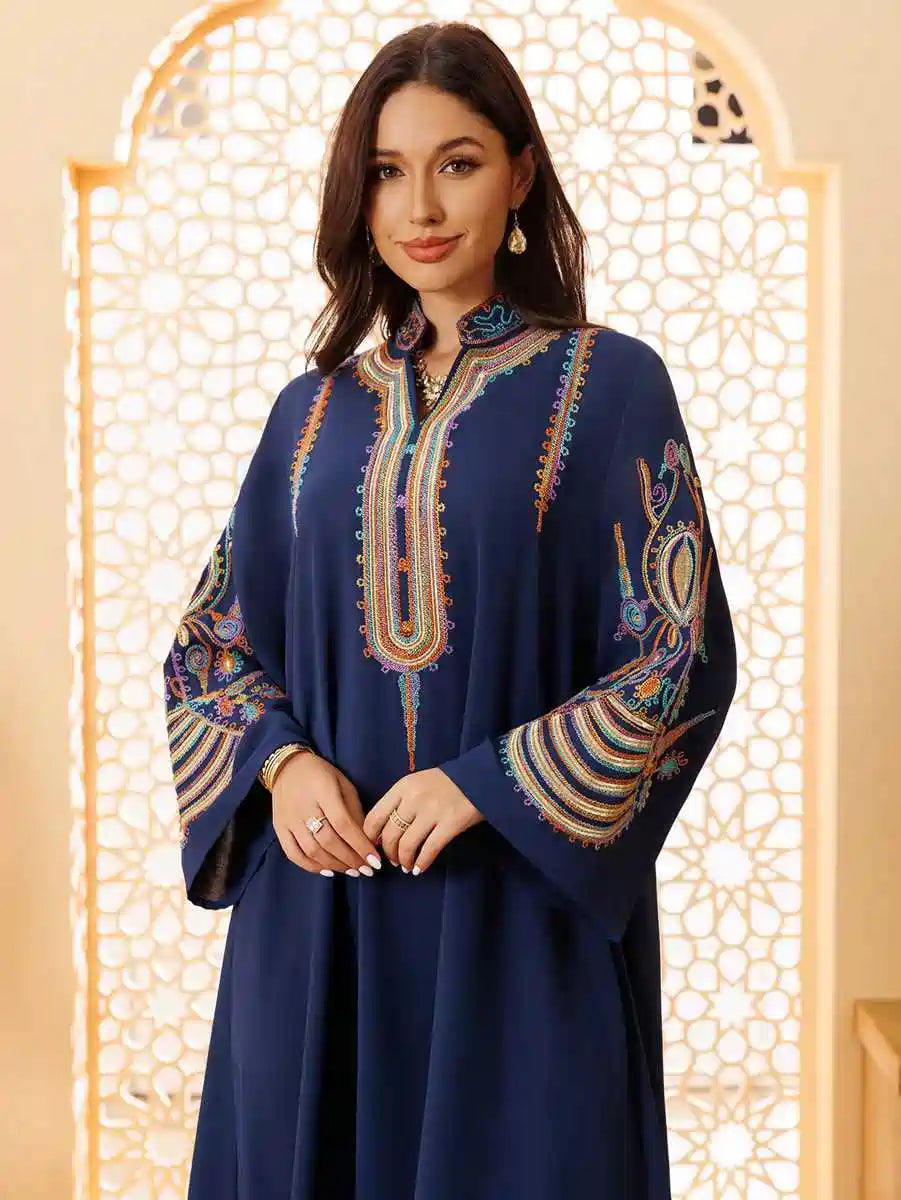 Eid Rope Embroidery Kaftan Caftan Dress