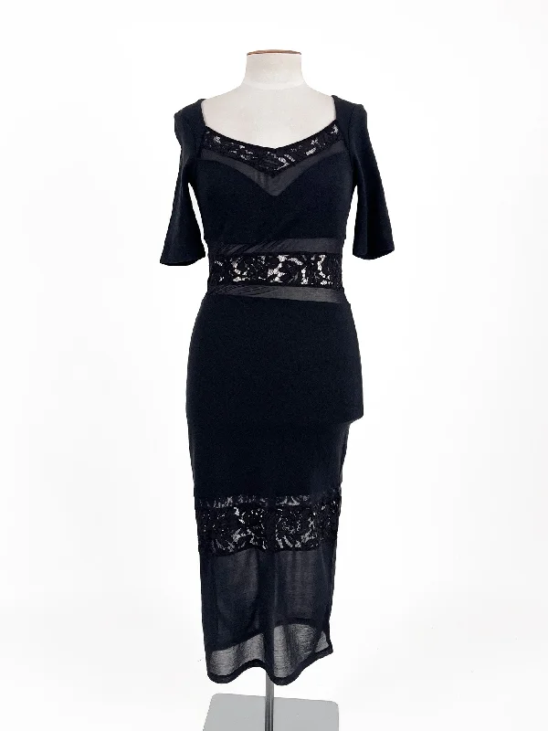 French Connection | Black Formal Dress | Size 10