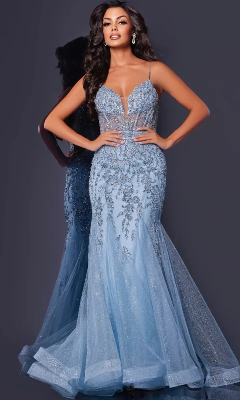 Long Prom Dress: Jovani 43845