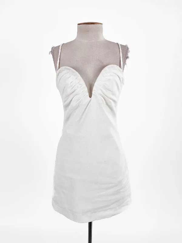 Zara | White Cocktail Dress | Size S