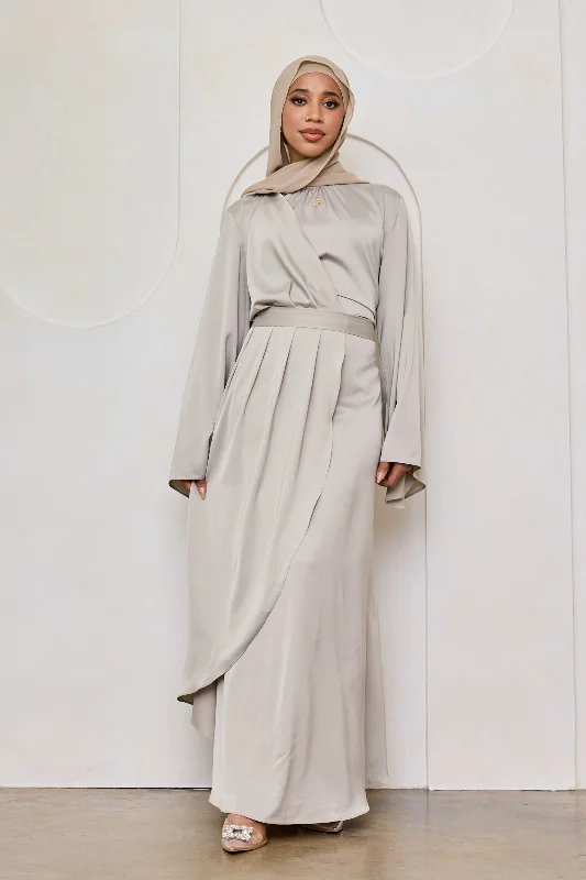 SAMAH DRESS MUTED SAGE