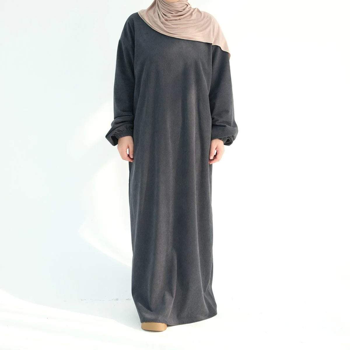 Winter Fall Corduroy Abaya Dress #24923