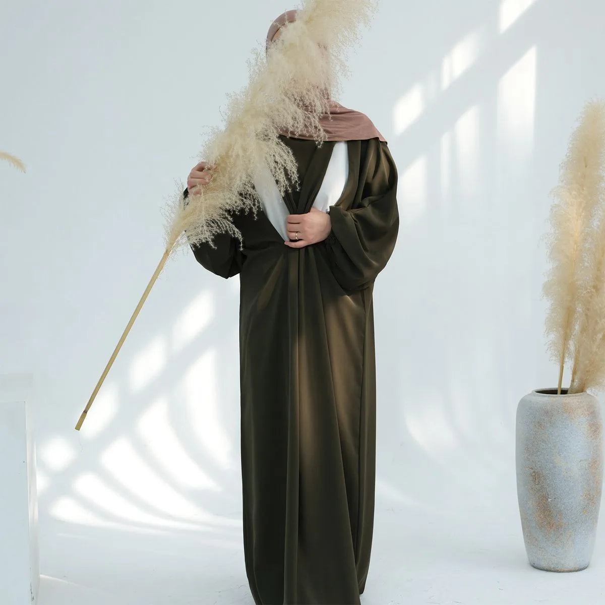 Breastfeeding Nursing Wear Nida Abaya Dress