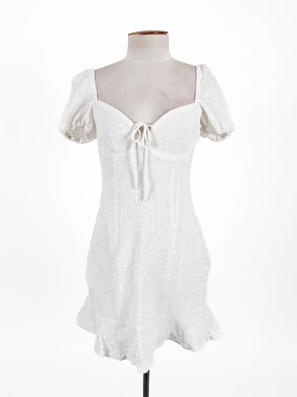 Glassons | White Casual Dress | Size 6