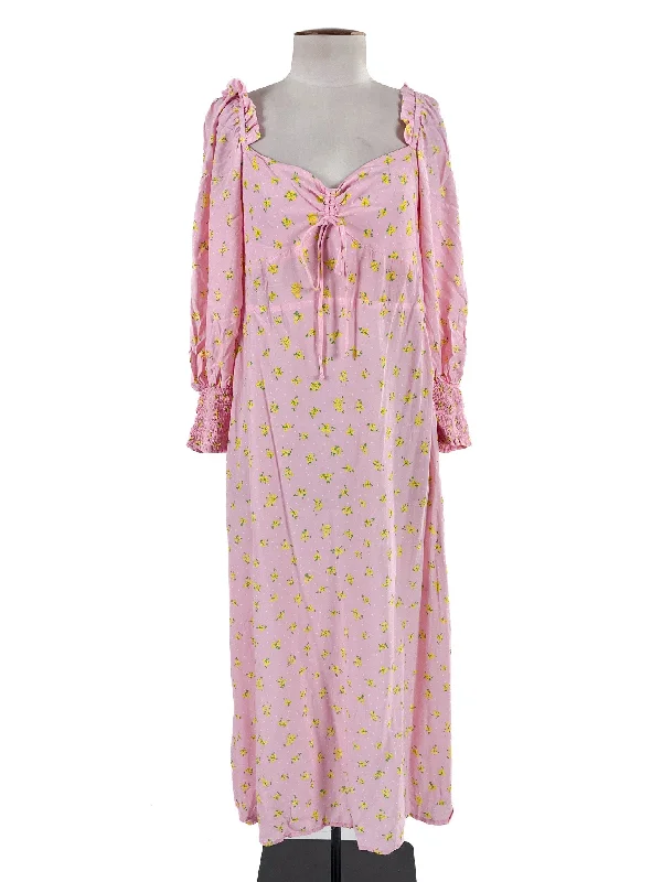 Faithfull the Brand | Pink Casual Dress | Size 10