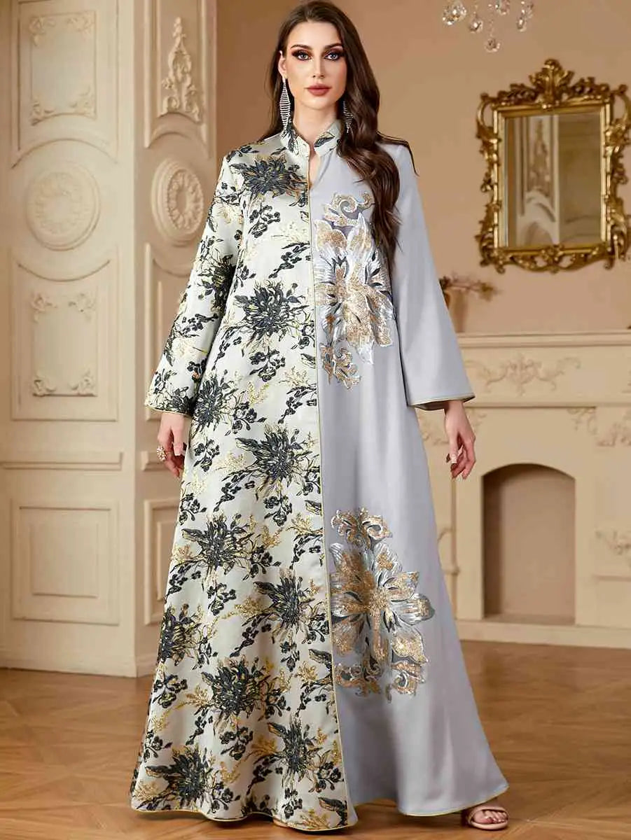 Jacquard Eid Caftan Kaftan Dress #244150