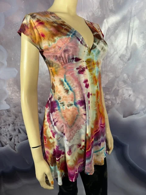 Extra Small Tyrannosaurus Dyes Ladies VaVaVoom Top/Dress  #1