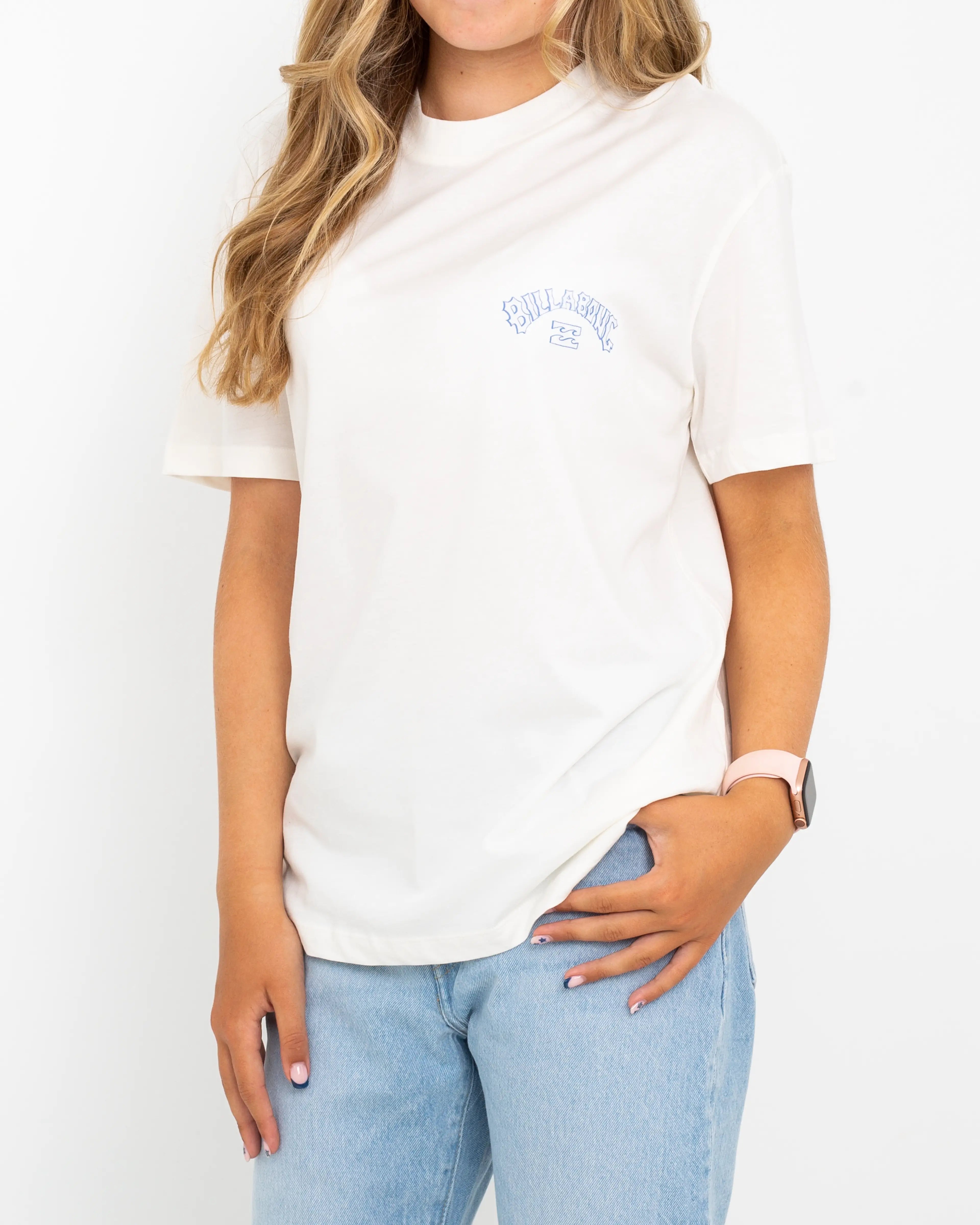 Summer Madness Cornwall T-Shirt in Salt Crystal Lace Blend Ribbed Blend Corduroy Blend
