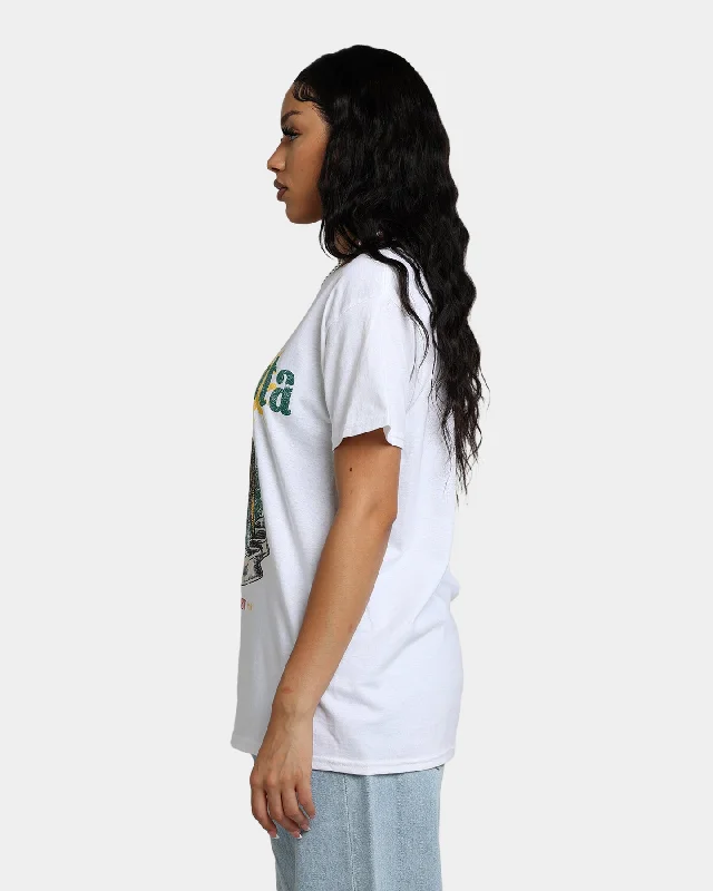 Goat Crew Minnesota Vintage T-Shirt White Seamless Knitted Crochet