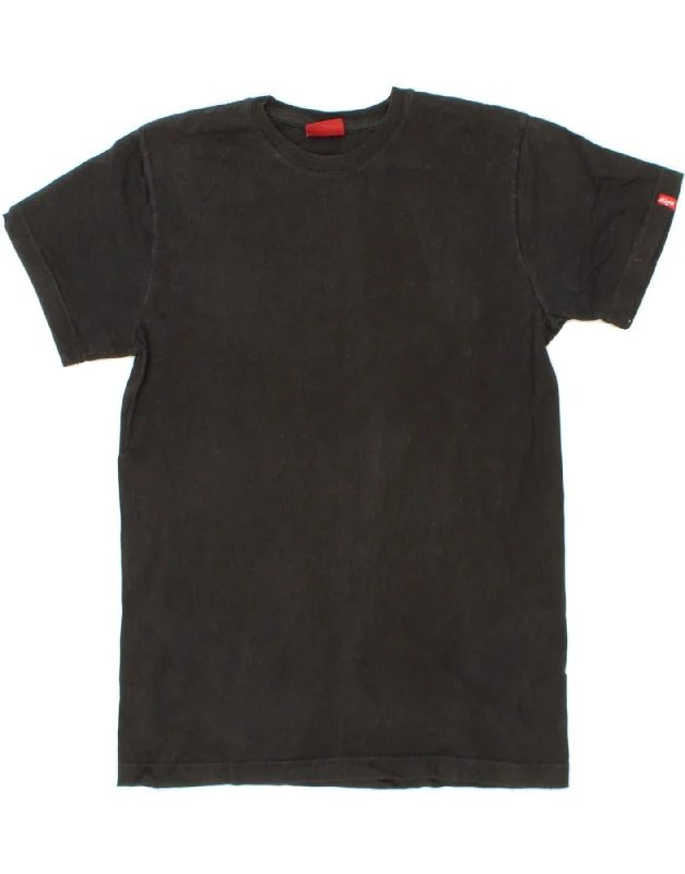 LEVI'S Womens T-Shirt Top Small Black Cotton