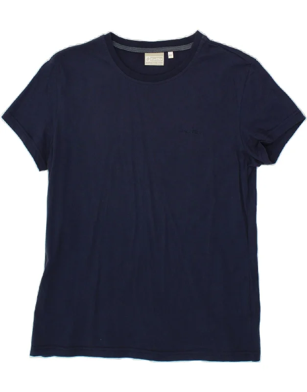 LOTTO Womens T-Shirt Top UK 20 2XL Navy Blue Cotton