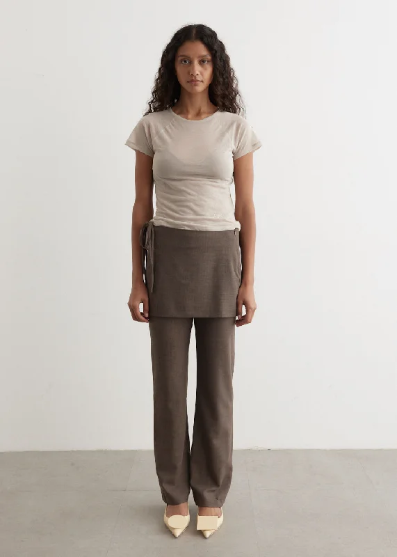 Omu T-Shirt Fleece Nylon Spandex