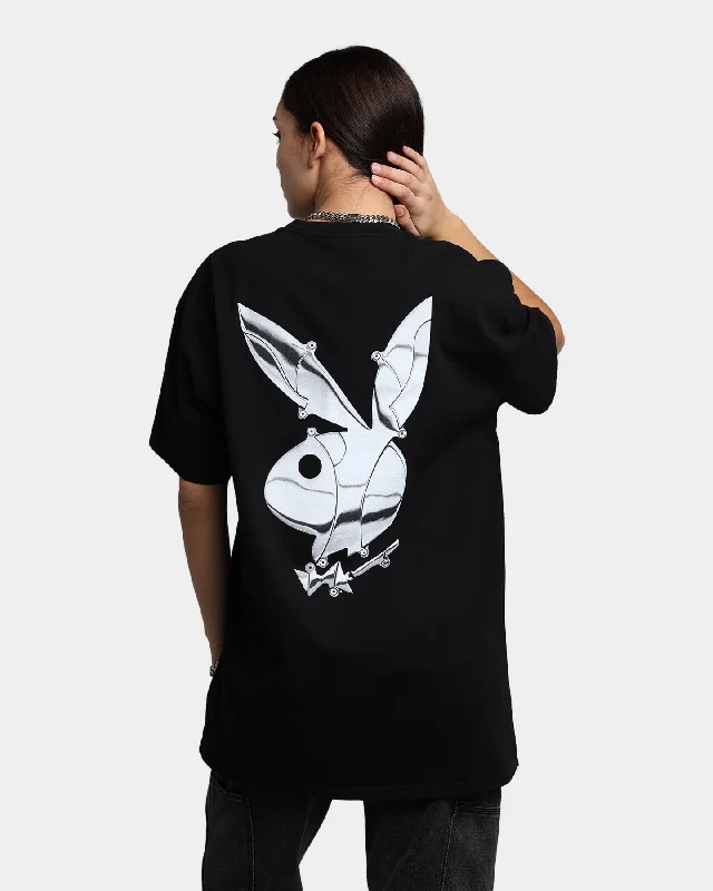 Playboy By CK '89 T-Shirt Black Anti-Shrink Durable Soft