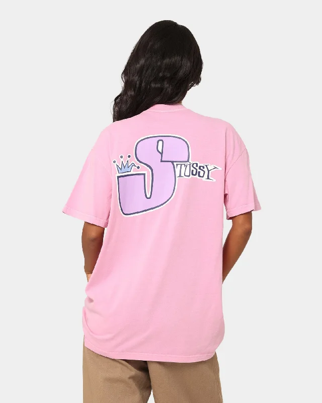 Stussy Phat S 50-50 T-Shirt Pigment Candy Pink Front Pockets Side Pockets Patch Pockets