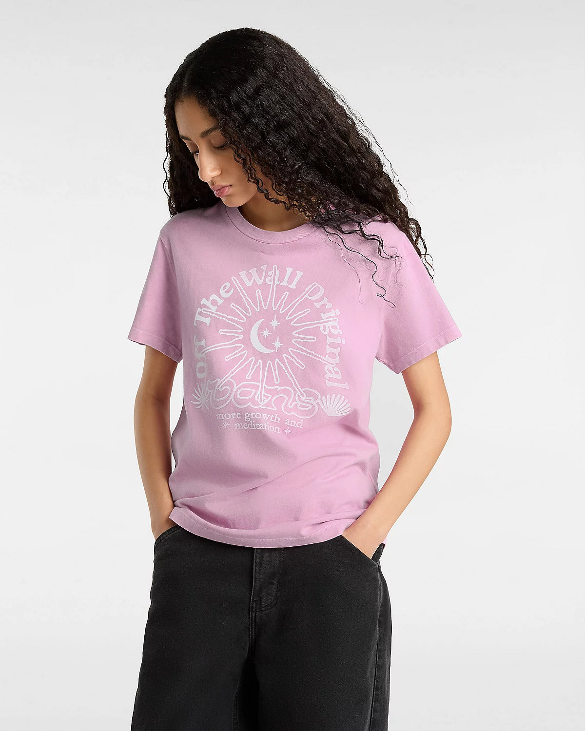 Spellbound T-Shirt in Smoky Grape Faux Fur Fabric Real Fur Fabric Shearling Fabric