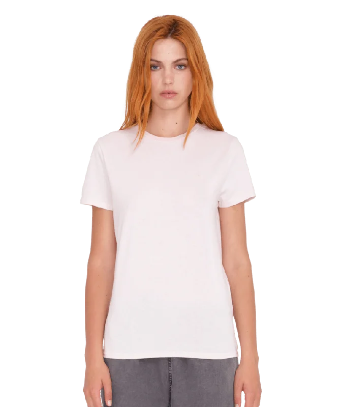 Stone Blanks T-Shirt in Lilac Ash Welt Pockets Slit Pockets