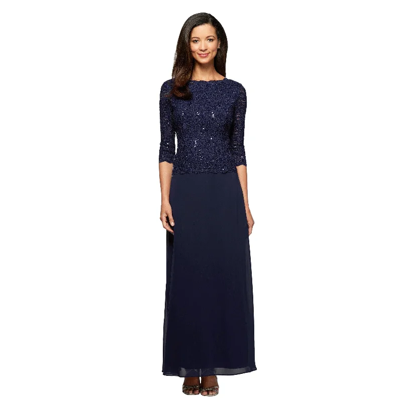 Alex Evenings AE112318 Mother of the Bride Long Dress Tunics Canvas sturdy