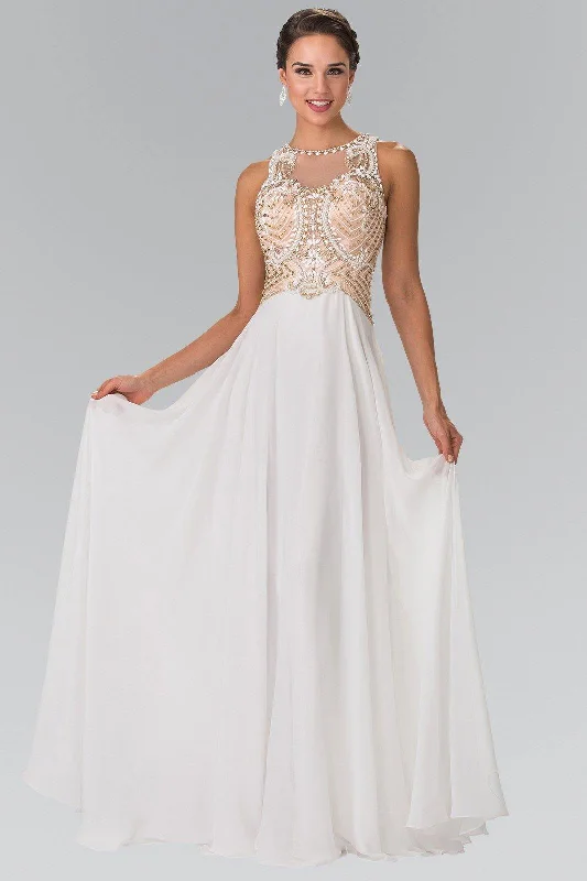 Beads Embellished Bodice Prom Long Dress Tunics Floral girly