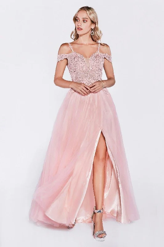 Cinderella Divine CD0138 Prom Long Dress Off Shoulder Evening Gown Tunics Cozy soft