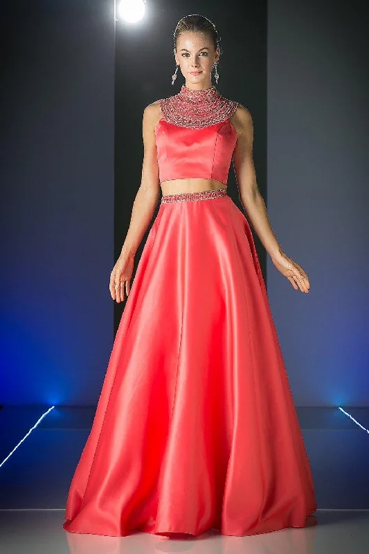 Cinderella Divine CK67 Prom Two Piece Long Dress Tunics Bestseller popular