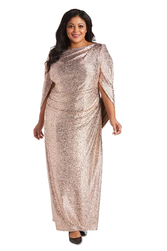 R&M Richards 7472W Mother Of The Bride Long Dress Tunics Ceremony elegant