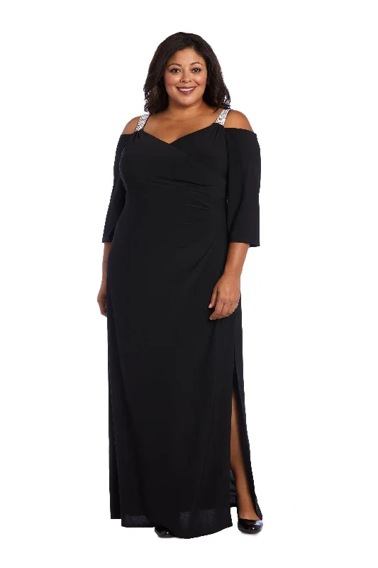 R&M Richards 5659W Plus Size Formal Long Dress Sale Tunics Silk luxurious