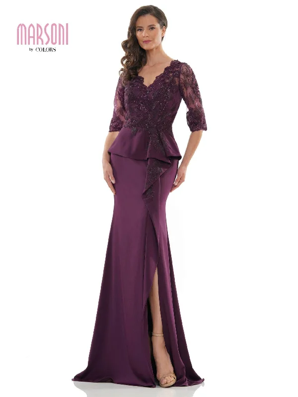 Rina di Montella Peplum Style Long Dress Sale Floral Print girly