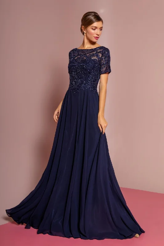 Mother of the Bride Long Dress Formal Halter Neckline Beach