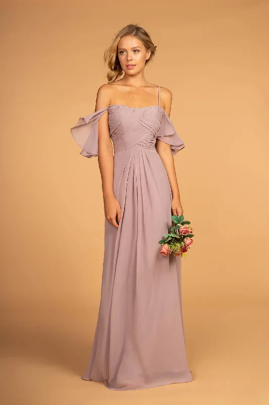 Formal Chiffon Long Dress Bridesmaid Tunics Fashionable trendy