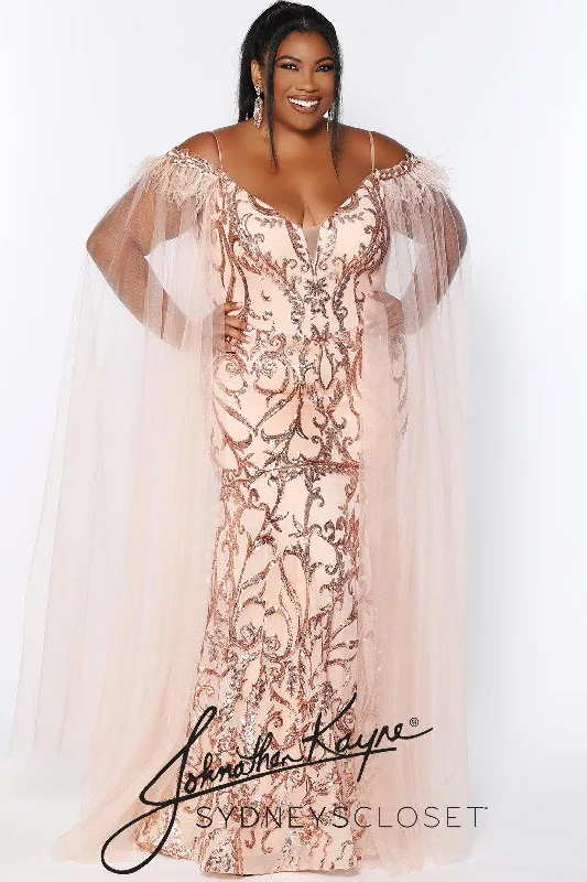 Sydneys Closet Prom Plus Size Long Dress Tunics Corduroy durable