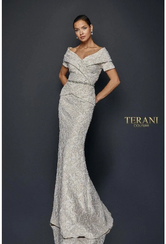 Terani Couture 1921M0727 Formal Long Dress Sale Tunics Practical easy-care