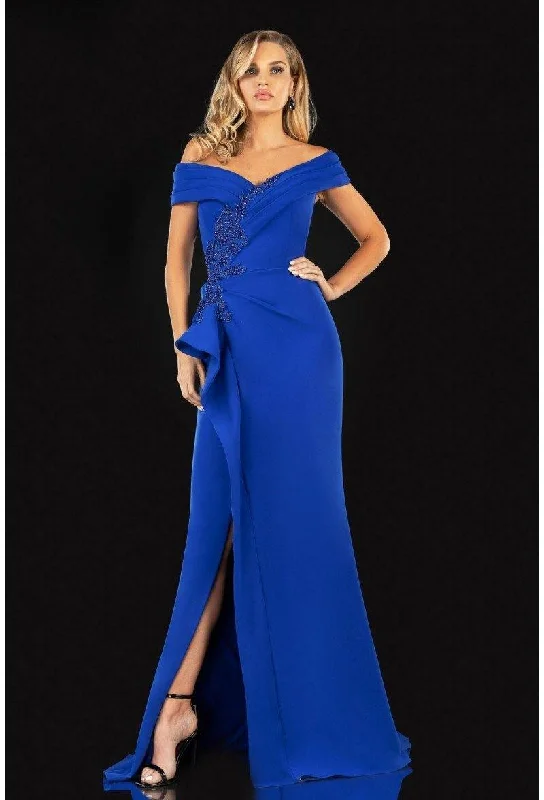 Terani Couture 2021M2986 Off Shoulder Formal Long Dress Sale Tunics Chinos classic