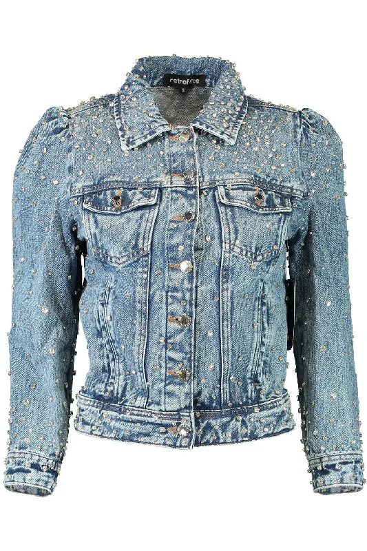 Ada Jacket - Celeste Nylon Jacket Polyester Jacket Spandex Jacket
