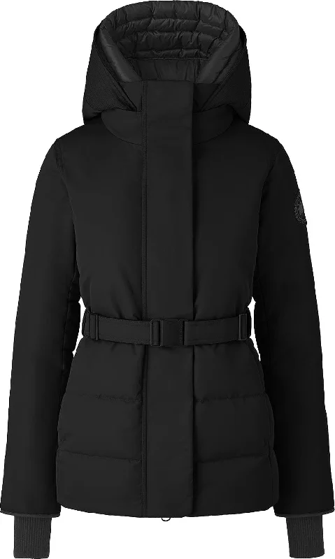 Mckenna Performance Satin No Fur Jacket - Women's|-|Manteau en satin haute performance McKenna sans fourrure - Femme Tailored Jacket Straight Jacket A-Line Jacket