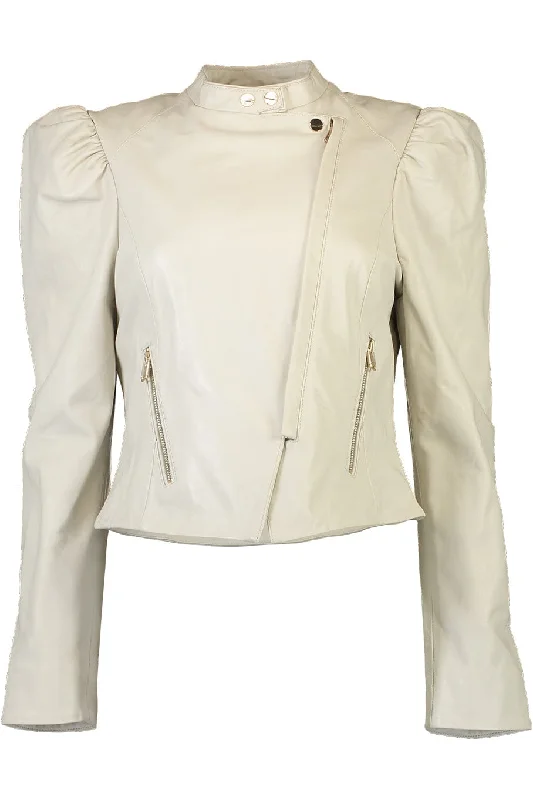 Kaia Jacket - Bone Quilted Jacket Puffer Jacket Insulated Jacket