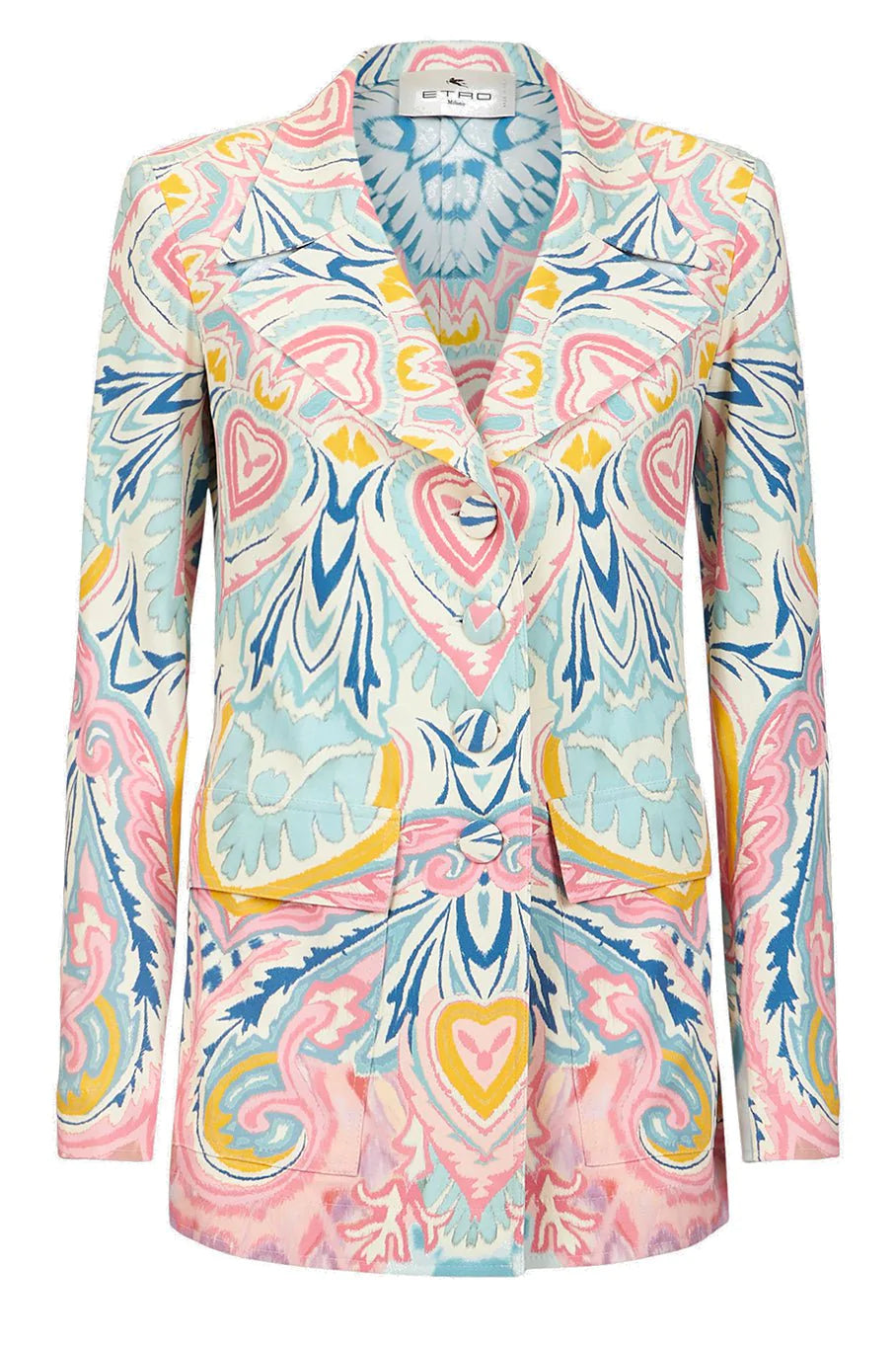 Paisley Jacket Satin Fabric Silk Fabric Chiffon Fabric