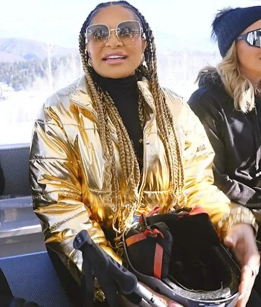 Real Housewives of Salt Lake City Jen Shah Cropped Puffer Jacket Cotton Jacket Linen Jacket Terry Jacket