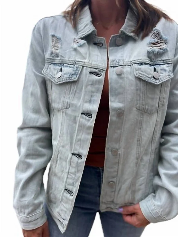 Relaxed Fit Vintage Jacket In Light Wash Satin Jacket Silk Jacket Chiffon Jacket
