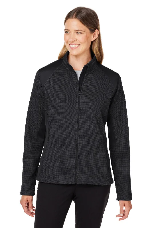 Spyder Womens Constant Canyon Full Zip Sweater Jacket - Black