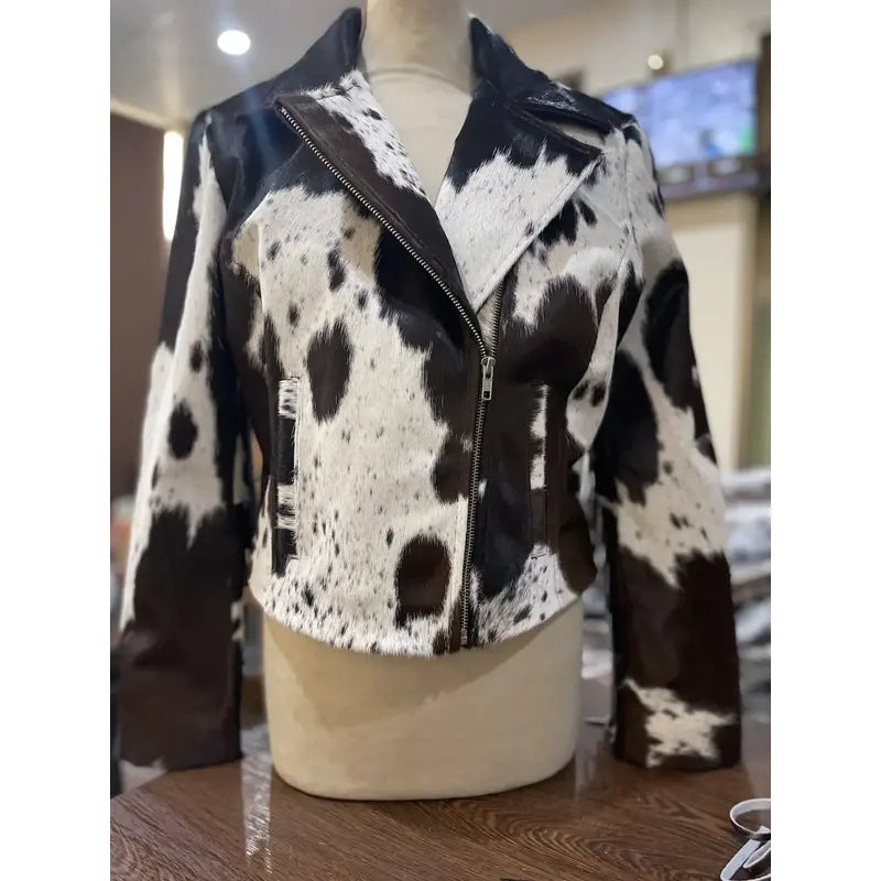 Women Moto Leather Jacket Fleece Jacket Down Jacket Feather Jacket